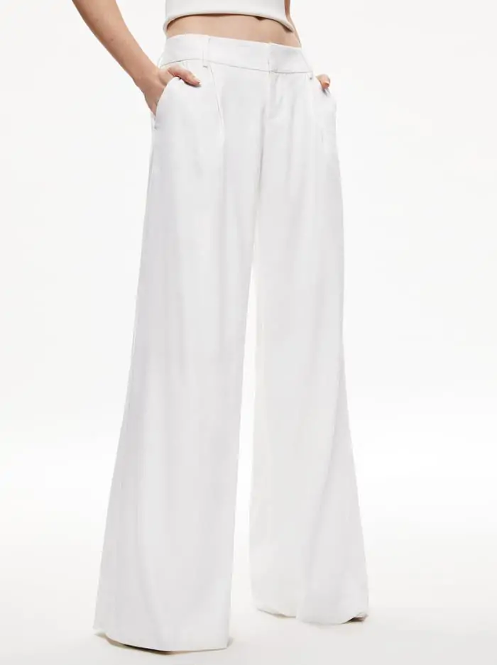 ERIC LOW RISE LINEN TROUSER